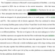 Fragmento de la respuesta de Microsoft a la FTC